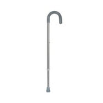 Round Handle Cane: Aluminum 29-3/4 to 38-3/4 Inch Height/Chrome