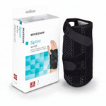 McKesson Right Hand Wrist Brace – Foam & Nylon Support, One Size, Black