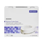 Raised Toilet Seat Elongated 400 lbs. Weight Capacity