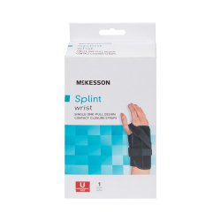 McKesson: Wrist Brace for LEFT HAND in Black (O/S)